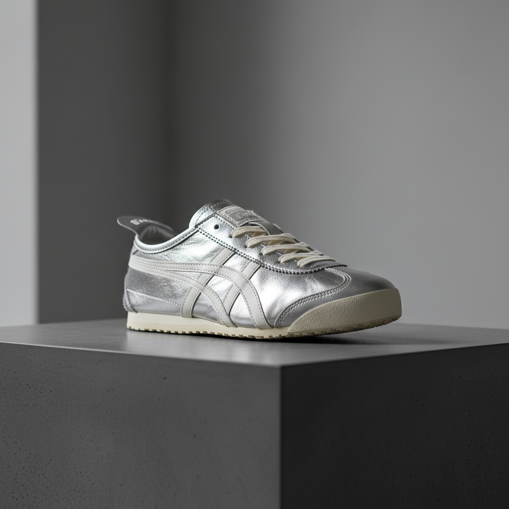 Onitsuka Tiger Mexico 66 Argent Blanc Cassé