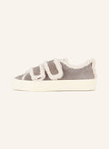 INUIKII Shearling Low Velcro Grey