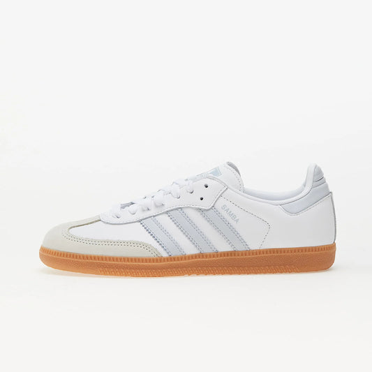 Adidas Samba OG White Halo Blue Gum