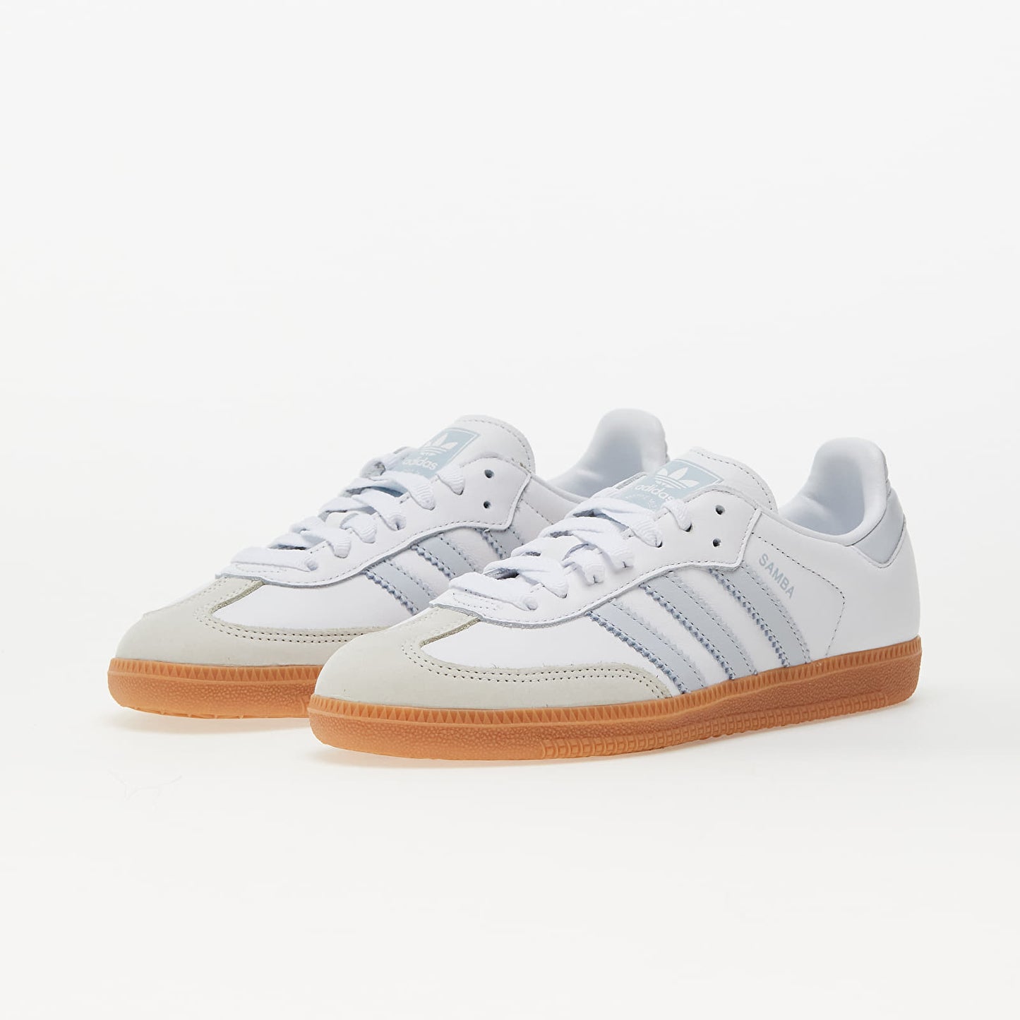 Adidas Samba OG White Halo Blue Gum