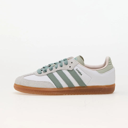 Adidas Samba OG Silver Green Putty Mauve