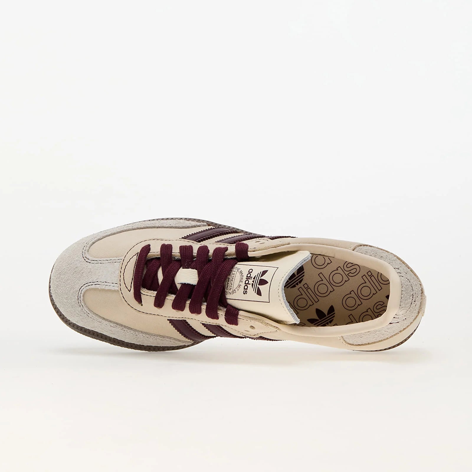 adidas Samba OG Wonder White Maroon