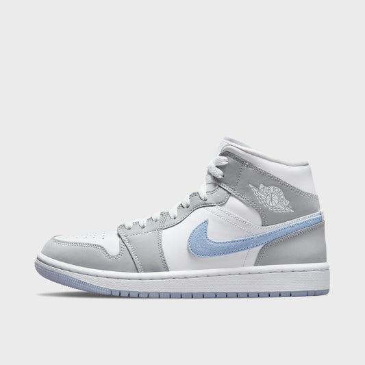 Air Jordan 1 Mid Wolf Grey Aluminium