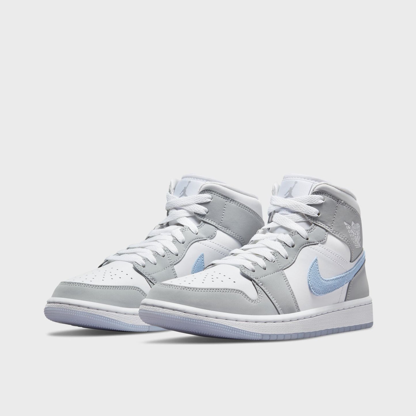 Air Jordan 1 Mid Wolf Grey Aluminium