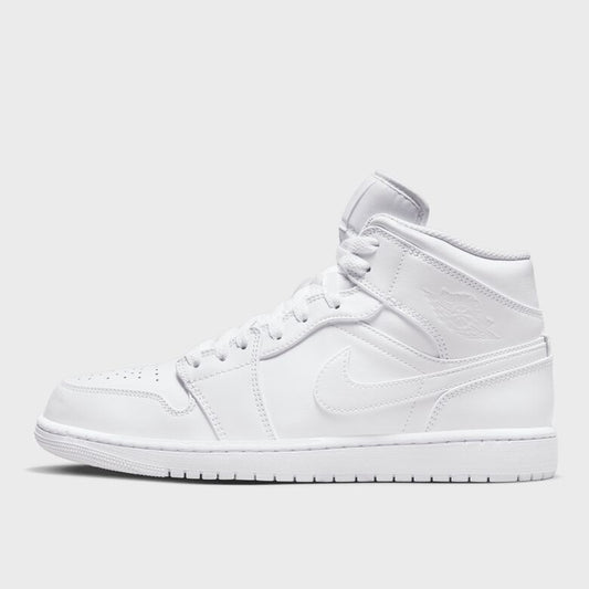 Air Jordan 1 Mid Triple White