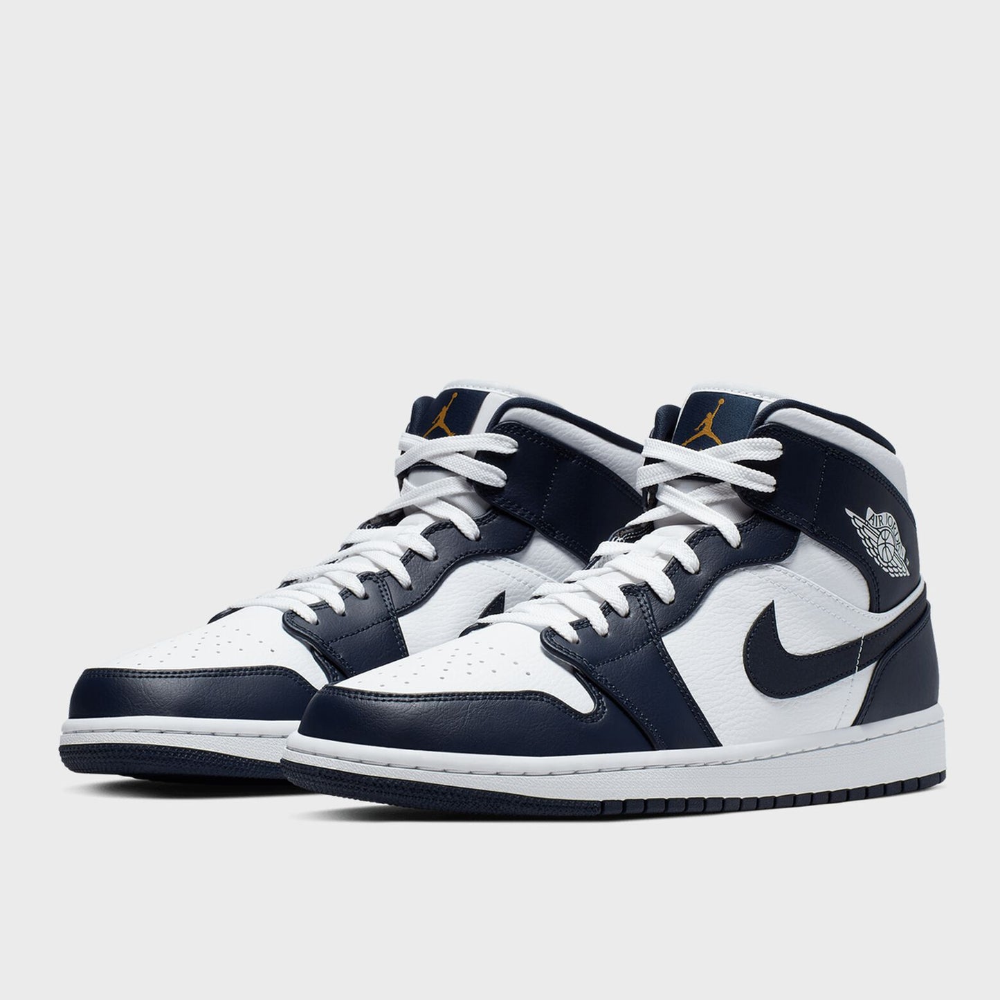 Air Jordan 1 Mid White Obsidian