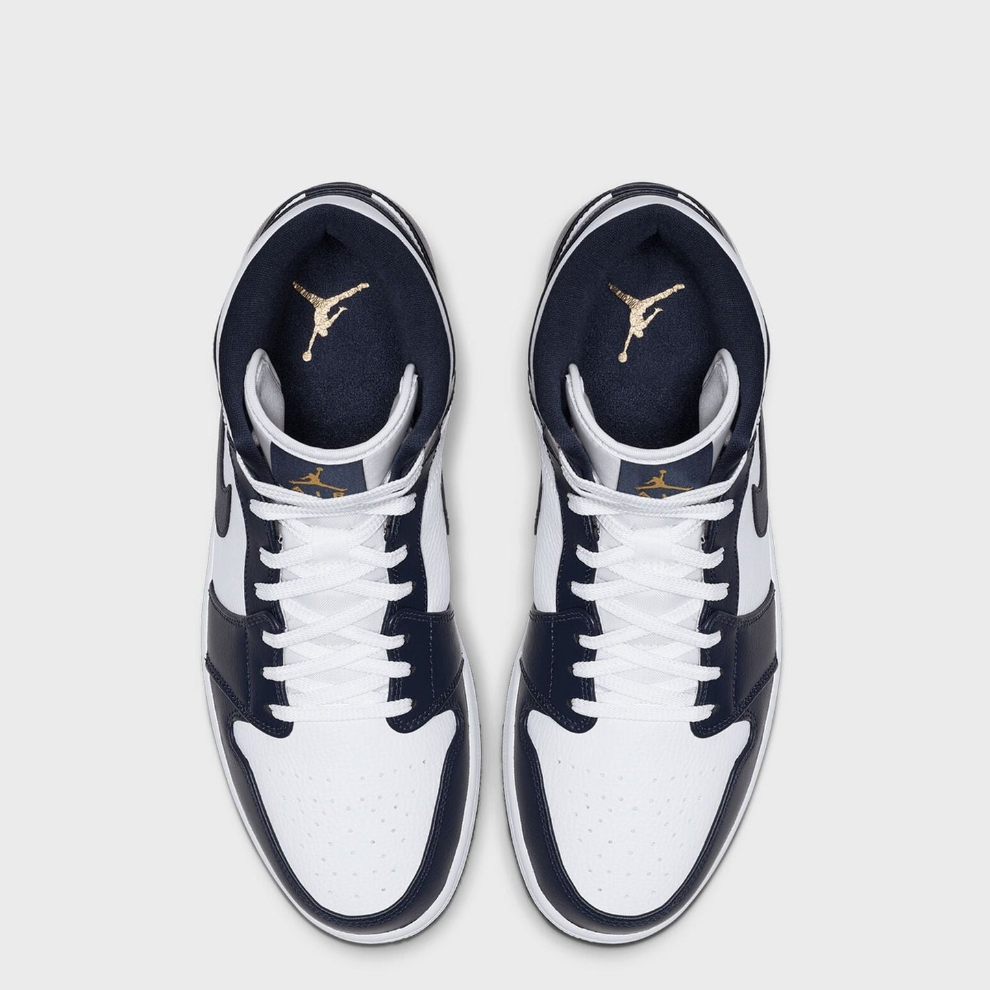 Air Jordan 1 Mid White Obsidian