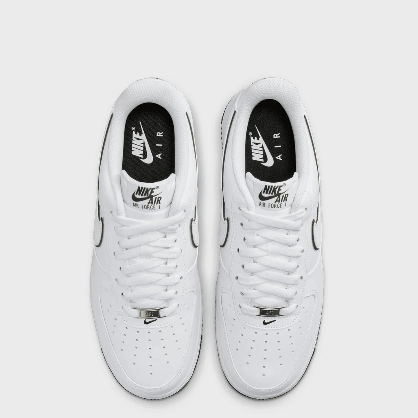 Nike Air Force 1 '07 White Black Outline Swoosh