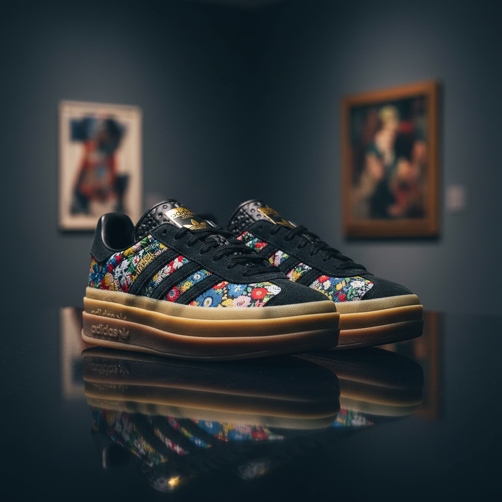 adidas Gazelle Bold Liberty London Floral Embroidery