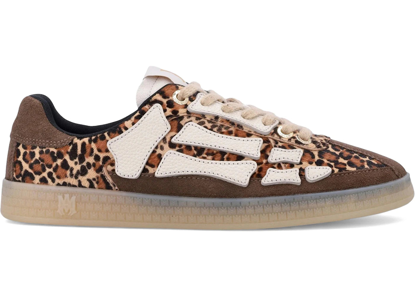 AMIRI Pacific Bones Brown Leopard