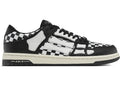 AMIRI Skel Top Low Checkered Black White