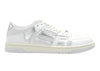 AMIRI Skel Top Low White Silver