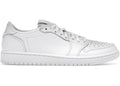 Jordan 1 Retro Low Swooshless Triple White