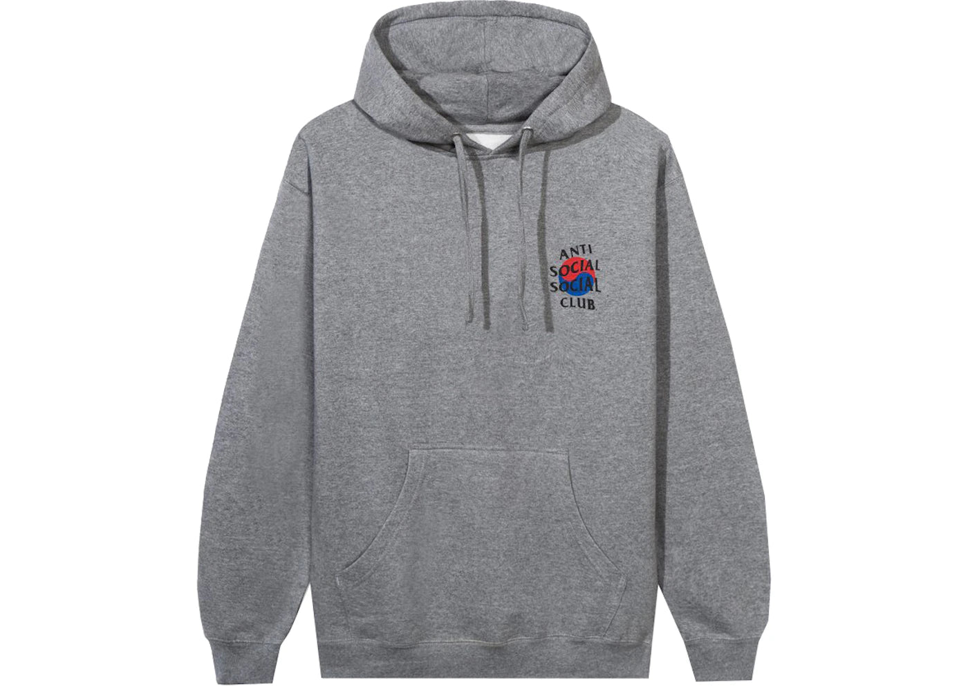 Anti Social Social Club x Case Study Flag Hoodie Grey