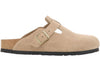 Birkenstock Boston Suede Leather Sandcastle