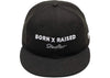 Born X Raised Studios Dad Hat Schwarz
