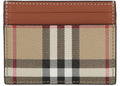 Burberry Kartenetui mit Karomuster, Archivbeige