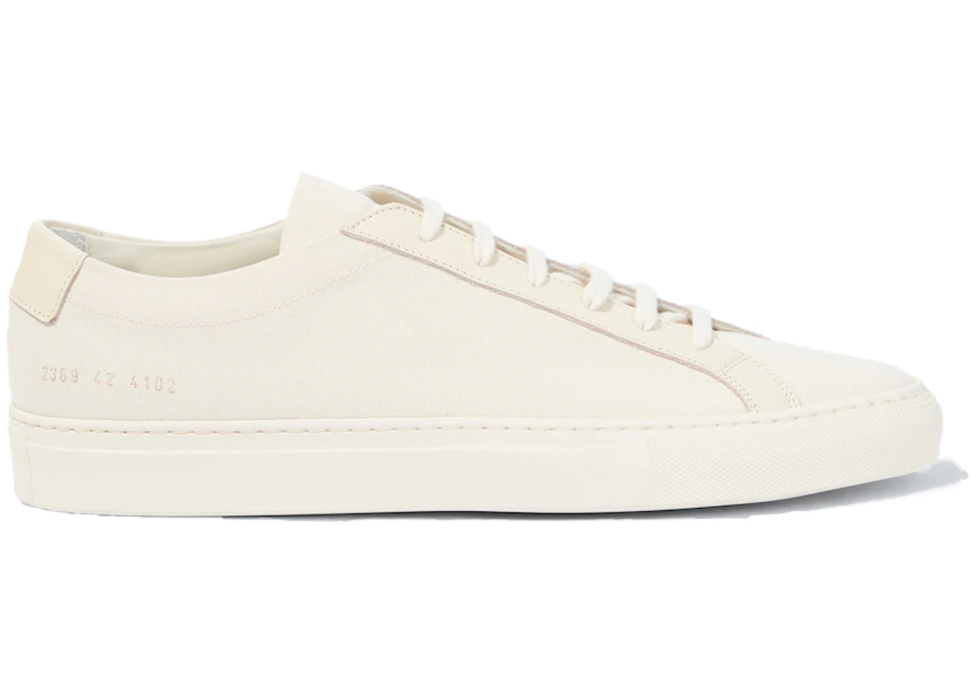 Common Project Original Achilles Off White Leder Canvas