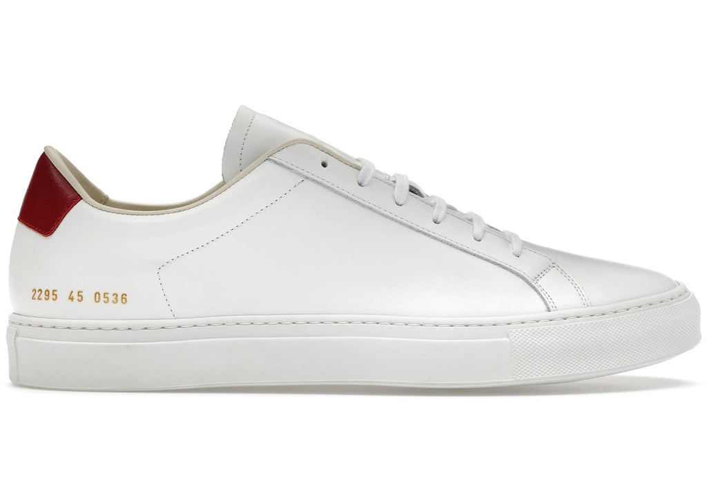 Common Projects Achilles Retro Weiß Rot