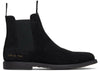 Common Projects Chelsea Classic Black Waxed Suede