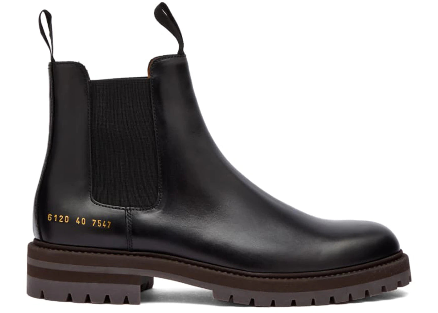 Common Projects Chelsea Leather Boot Black