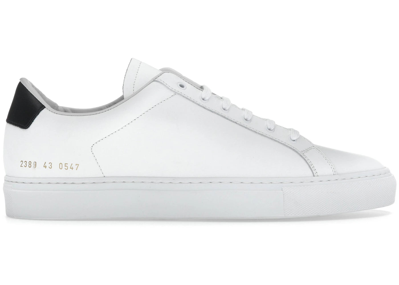 Common Projects Retro Classic Low White Black
