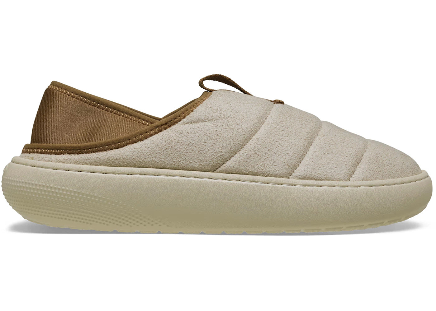Crocs Classic Vegan Suede Moc Sandstone