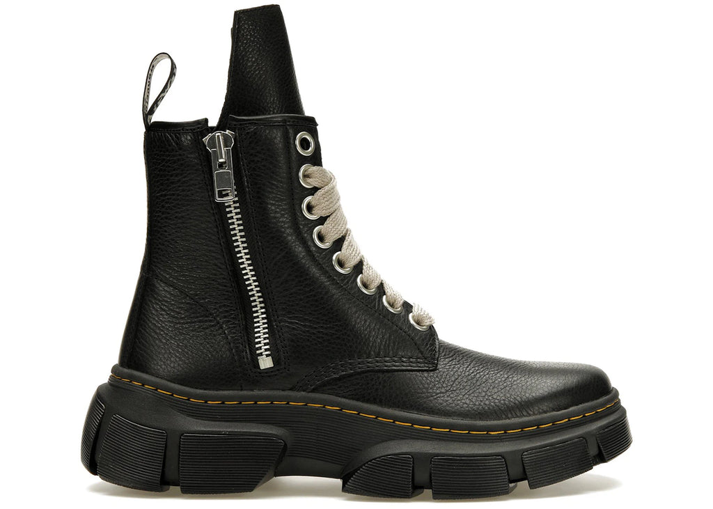 Dr. Martens 1460 DMXL Jumbo Lace Zip Boot Rick Owens Noir