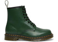 Bottes à lacets en cuir lisse 1460 Dr. Martens Vert