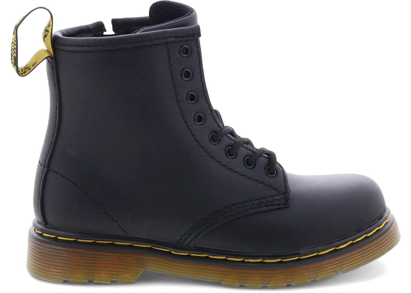 Dr. Martens 1460 Softy Leather Lace Up Boots Black