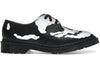 Dr. Martens 1461 3-Eye Schuh Supreme Skull Schwarz Weiß