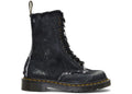 Dr. Martens 1490 Boots OFF-WHITE Denim Washed Black