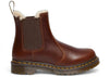 Dr. Martens 2976 Leonore Orleans Faux Fur Lined Chelsea Boot Butterscotch