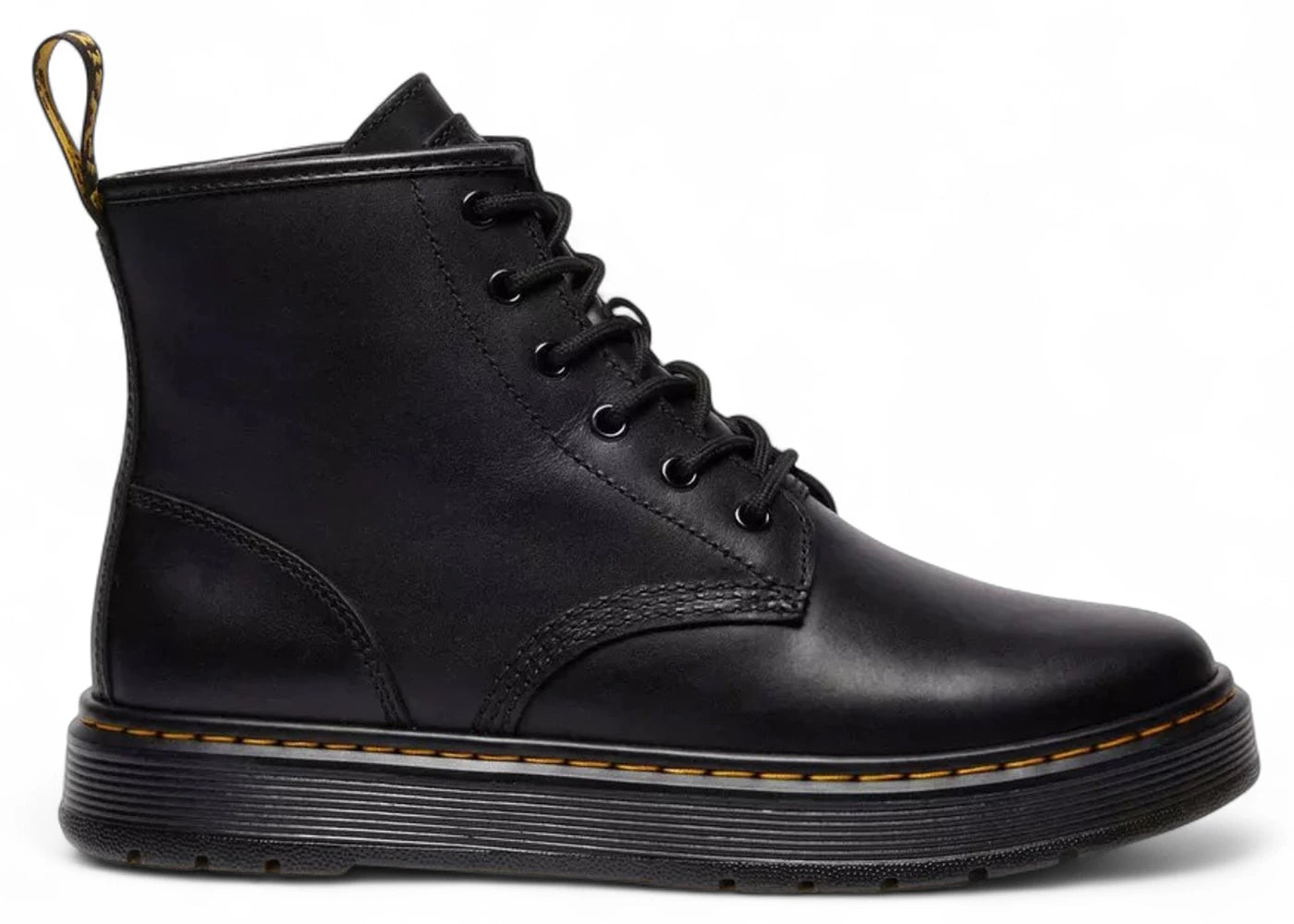 Dr. Martens Brookline Lusso Cuir Bottines Chukka Noir