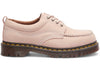 Chaussures basses Lowell Buttersoft en cuir avec bout mocassin Dr. Martens rose poudré
