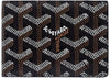 Goyard Victorie Einsteckkartenhalter Schwarz