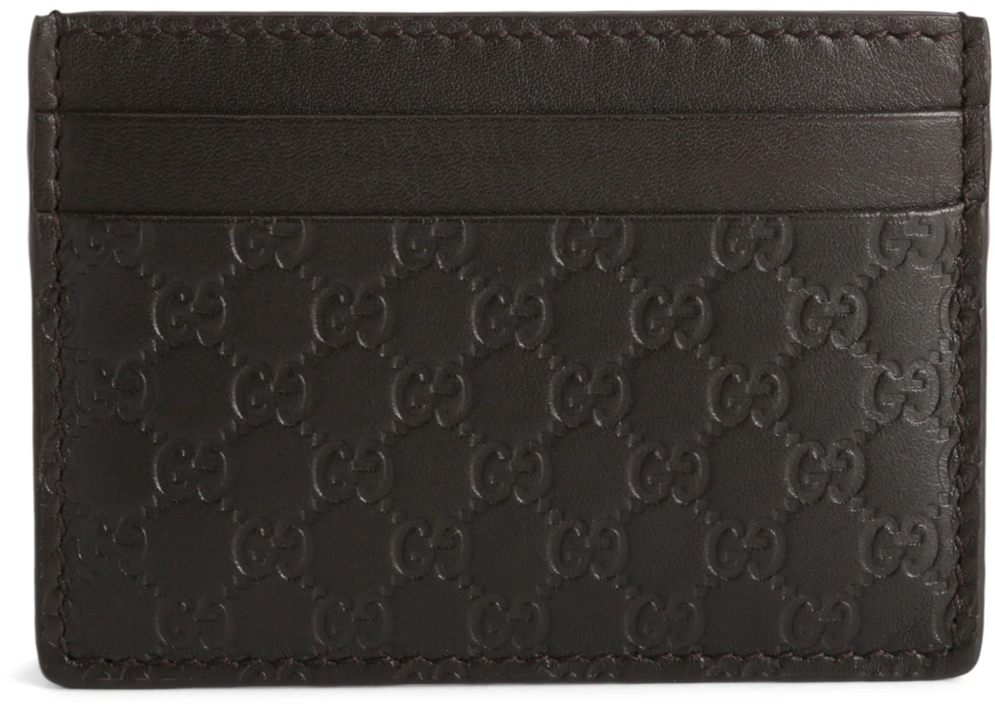 Gucci Microguccissima Kartenetui Schwarz