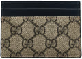 Gucci Étui pour cartes Supreme Beige/Noir
