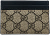 Gucci Étui pour cartes Supreme Beige/Noir