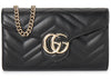 Gucci GG Marmont Chain Shoulder Bag Black