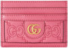 Gucci GG Matelasse Card Case Pink