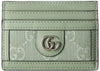 Gucci Ophidia Denim Card Holder Pale Green