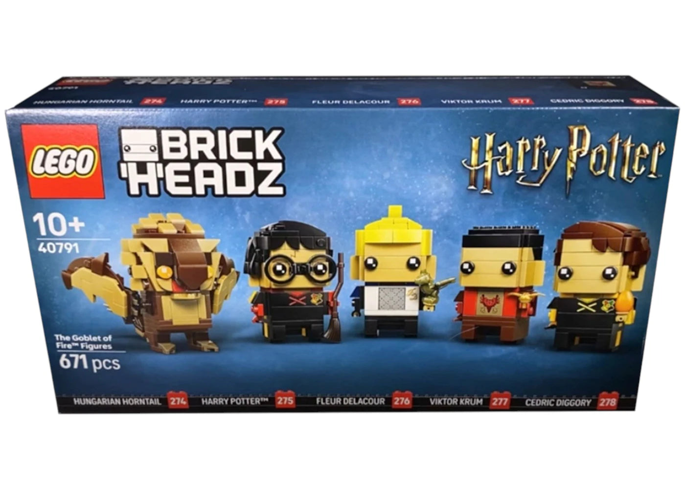 LEGO Brick Headz Harry Potter und der Feuerkelch Figurenset 40791