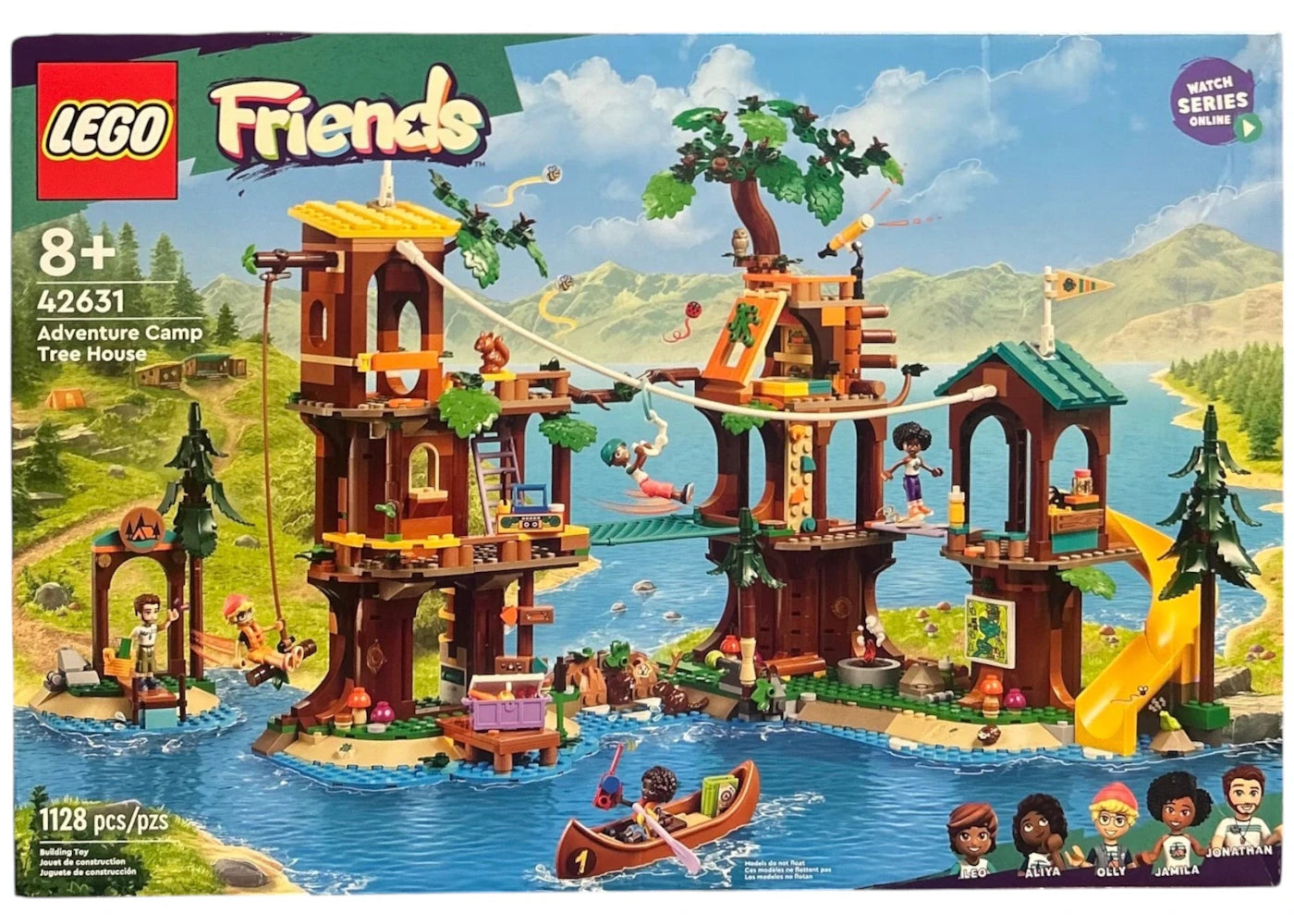LEGO Friends Abenteuer-Camp Baumhaus-Set 42631