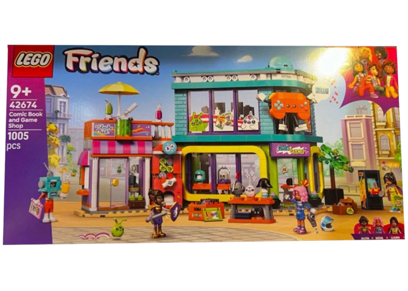 LEGO Friends Comic Book and Game Store Set 42674