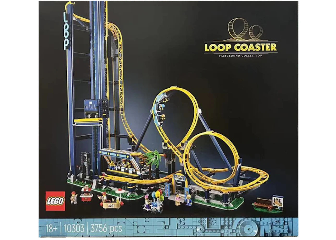 Collection LEGO Icons La grande roue de la fête foraine : Le grand huit, set 10303