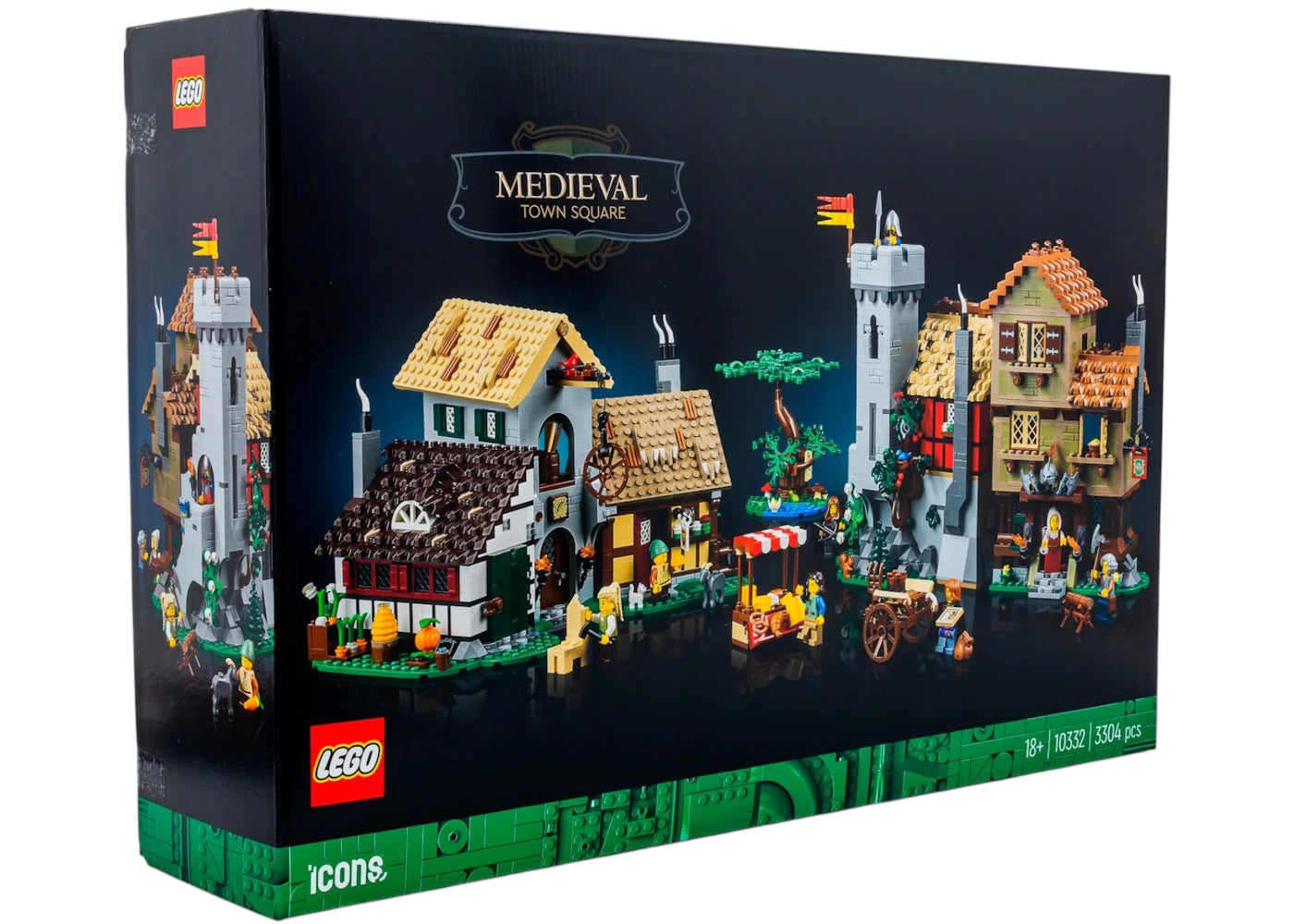 LEGO Icons Mittelalterlicher Marktplatz Set 10332
