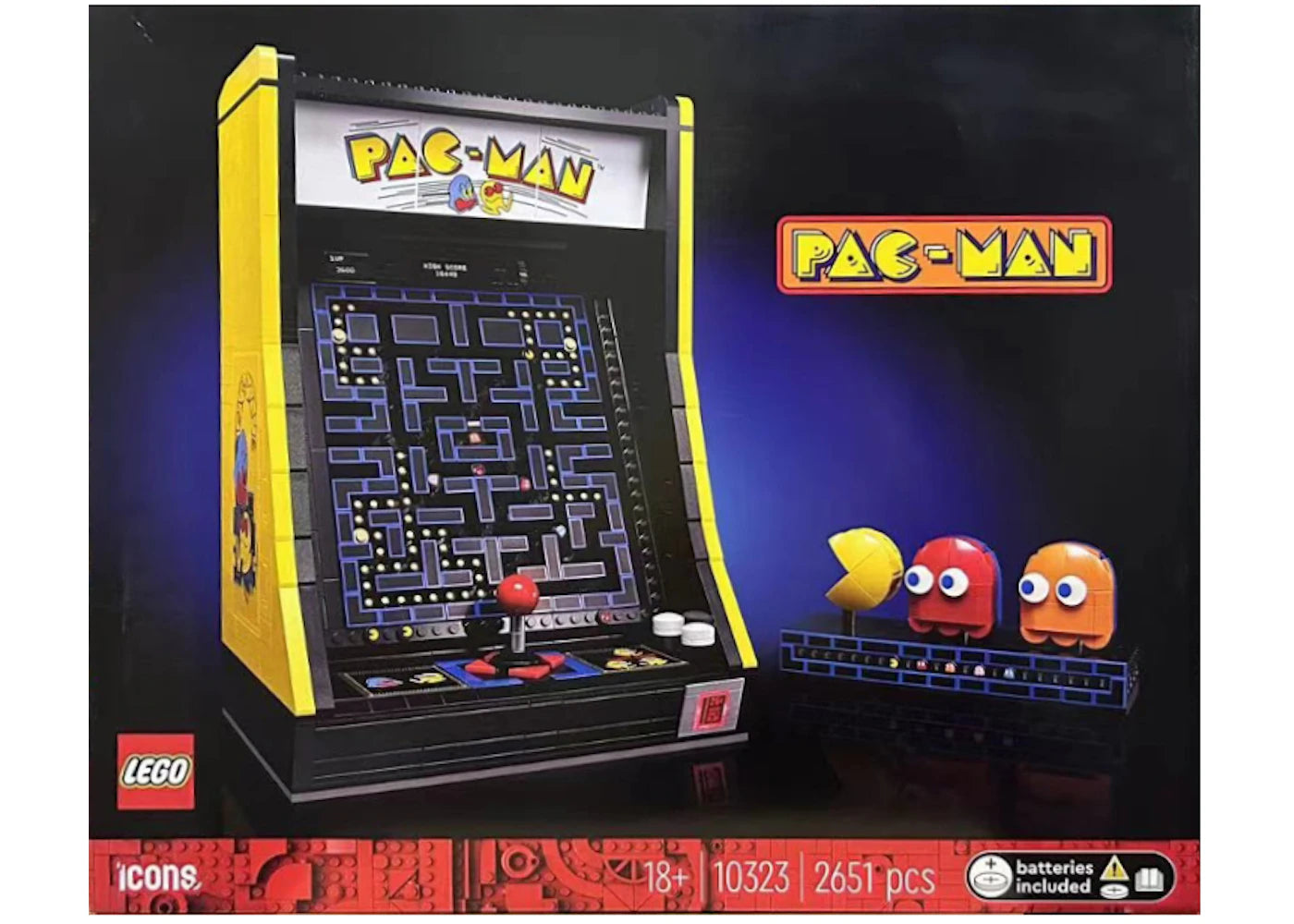 LEGO Icons PAC-MAN Arcade-Set 10323