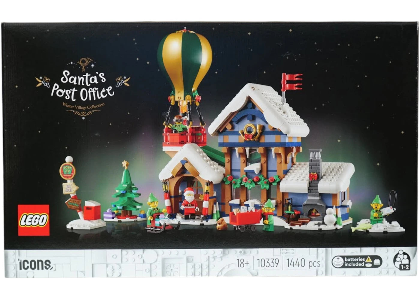 Ensemble Le Bureau de Poste du Père Noël LEGO Icons 10339