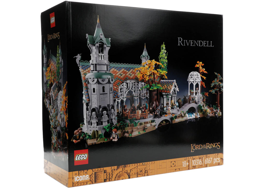 LEGO Icons Le Seigneur des Anneaux Le set Fondcombe 10316